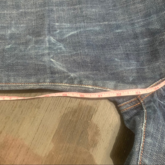 COH Vintage 90s flare Ingrid lo waist Flare Jeans Marbled Acid-wash 29 - Picture 11 of 14